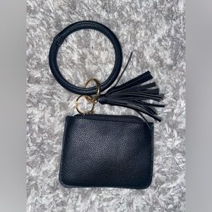Black mini hand bag